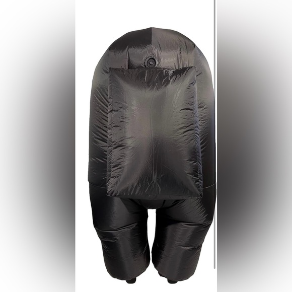 AMONG US - Black Inflatable Costume (one size fits most) Toikido/YuMeToys RARE😎 - Picture 3 of 16